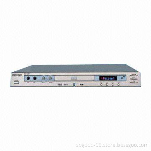 Super-Slim DVD Player with Two Decoders, Five SECs Electrical Anti-Shock System